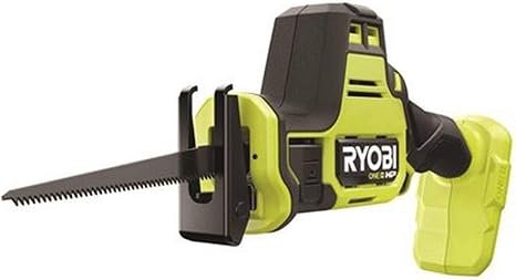 51mzbhzrOCL._AC_SX466_.jpg RYOBI ONE+ HP 18V Brushless Compact One-Handed Reciprocating Saw (Tool Only) PSBRS01B - Image 1