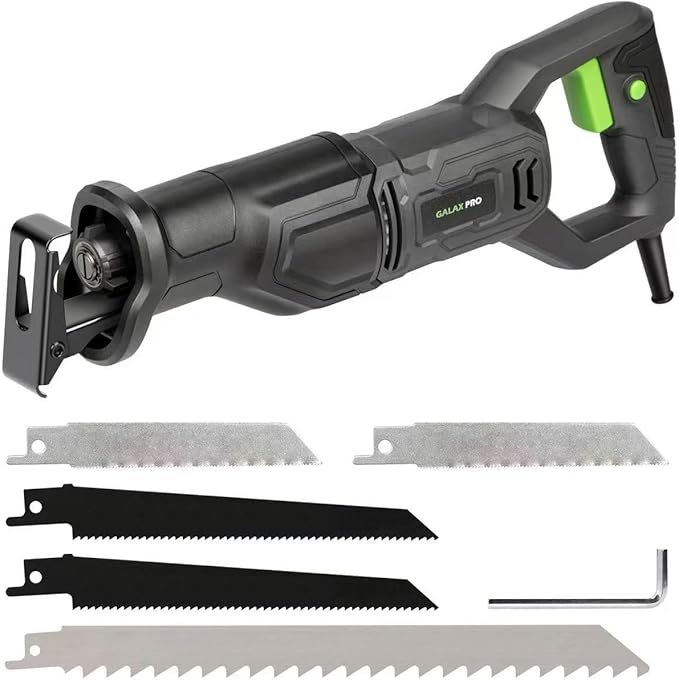 619pQ6cmb5L._AC_SX679_.jpg GALAX PRO 120V Reciprocating Saw, 6.0 Amp Corded Electric with 2800RPM - Image 1