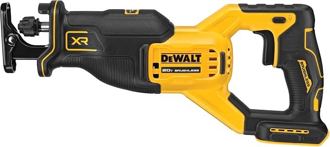 61QniOM5pwL._AC_SX679_.jpg DEWALT DCS382B 20V MAX* XR® Brushless Cordless Reciprocating Saw (Tool Only) (Renewed) - Image 1
