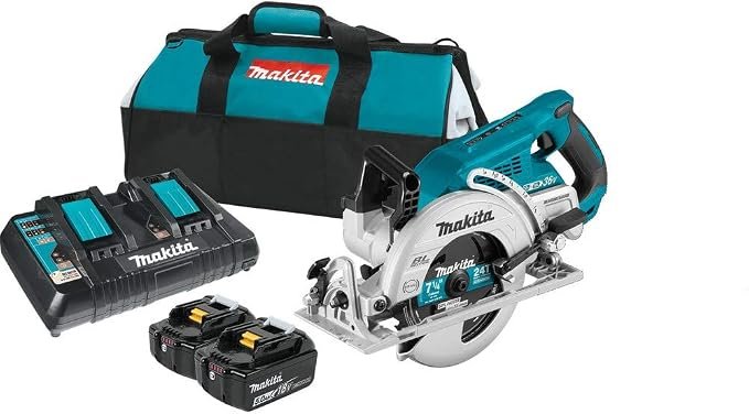 61lQQx91SIL._AC_SX679_.jpg Makita XSR01PT 36V (18V X2) LXT® Brushless Rear Handle 7-1/4 - Image 1