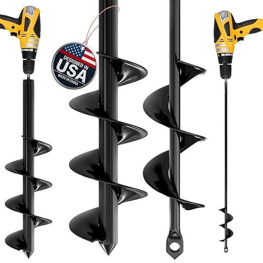 71gjzGskmZL._SX522_.jpg K-Brands Auger Drill Bit for Planting 2 Pack 1.6 - Image 1