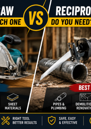 Circular Saw vs Reciprocating Saw