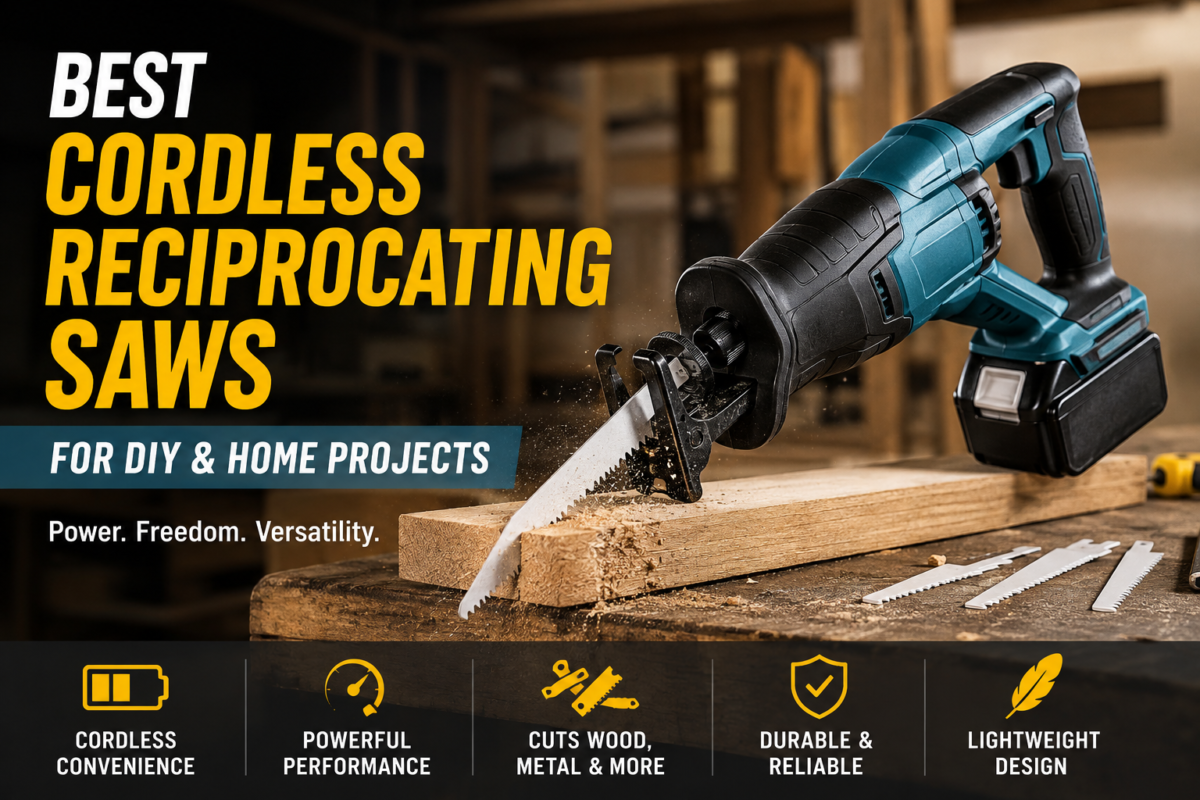 Cordless Reciprocating Saw Workshop Showcase